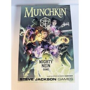 Munchkin Critical Role Mighty Nein Steve Jackson Games USAopoly Complete